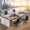 Workstations: Modern Modular Desk Set up For 4 Users thumb 0