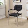 High-End PU Leather Ergonomic Stackable Office Chairs thumb 1