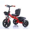 Blue Toddler Tricycle with Basket and Backrest thumb 1
