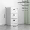 3-Drawer Office File Cabinet thumb 7