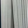 Elegant Teal & White Blackout Curtains Floor-Length thumb 2