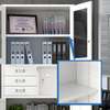 2-Door metallic office storage cabinet with safe thumb 6