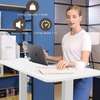 Office Desk: 1400mm Computer Electric Standing Desk thumb 4