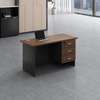Office Desk: 120cm  Executive Office Desk With Drawers thumb 3