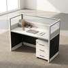 Office Workstation; Modern One Way Office Workstation thumb 2