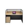 1 Way Modular Working Station with a Pedestal thumb 5