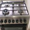 4-Burner Gas Stove Stainless Steel Oven Manual Control thumb 0