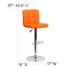 Barstool; Exquisite Comfortable Adjustable Barstool thumb 2