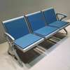 3-Link Leather Reception Bench thumb 11