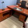 160cm Mahogany Office Desk thumb 3