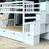 Wooden Bunk Bed Full/Twin with Storage Drawers thumb 8