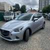 Mazda Demio gray color 2018 model fully loaded silver. thumb 2