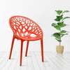 Orange Plastic Garden Chair thumb 1