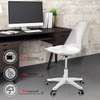 Swivel Eames Plastic White Chair thumb 0