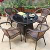 Outdoor Furniture; 4 Seater Outdoor Dining Set in Keroka thumb 0