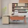 Office Desk: L-shaped 1600mm executive office desk thumb 0