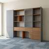 Office Cabinet;  Imported Executive Office Wall Unit thumb 1