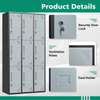 Storage Cabinets: 9-Locker Steel Office Cabinet thumb 4