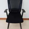 Premium Ergonomic Office Chair Brown & Black Leather thumb 8
