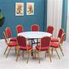 Outdoor Furniture; Foldable Round Dining Table in Suneka thumb 2