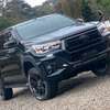 Toyota Hilux black color fully loaded 2019 model. thumb 10