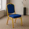 Conference Chair; Banquet Chair with Gold Steel Frame thumb 2
