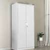 Cabinets : 2 Door Metallic Office Cabinet thumb 5