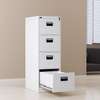 Office Cabinet : Four-Drawer Vertical Steel Filing Cabinet thumb 8