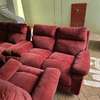 Premium Maroon recliner Sofa set thumb 1