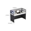 Office Workstation - 4 way modular workspace thumb 6