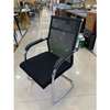 Office Chair : Black Chrome Office Chair  In Rongo thumb 1