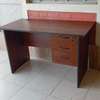 120cm Standard Home/Office Teak MDF Desk thumb 1