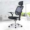 Office Chairs: Soft Back Black Orthopedic Seat thumb 1