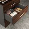 Office Desks: Executive Office Desk In Sepia thumb 2
