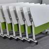 Foldable Table : White Foldable Office Table In Rongo thumb 5