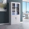 2-Door metallic office storage cabinet thumb 1