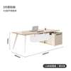 Office Desk: L-shaped 1600mm executive office desk thumb 1