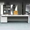 Office Desks: Executive L-shape Desk With 2 File Drawers thumb 0