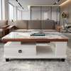 Coffee Tables : Marble-Top Rectangular Coffee Table thumb 5