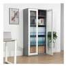 Office Cabinet: Full Glass Metallic Cabinet, Office Display thumb 4