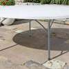 Outdoor Table; 1.5m Round Space-Saving Foldable Table thumb 0