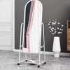 Metal Frame Swivel Dressing Mirror With Storage thumb 1