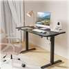 Office Desk: Black Executive Electric Office Desk thumb 0