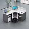 Office Desk; 2 Way Ultramodern Huge Office Workstation thumb 5