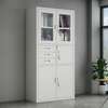 2-Door Metallic Office Cabinet with Safe thumb 0