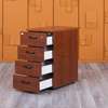 Wooden cabinet: Four drawer office file cabinet thumb 2