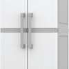 Keter White & Gray Storage Cabinet thumb 3