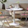Dining Tables;White Round Eames Dining Table thumb 0