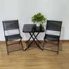 Foldable Table : Foldable Black Office Chair In Magena thumb 2