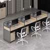 3 Seater Cubic Office Workstation thumb 7